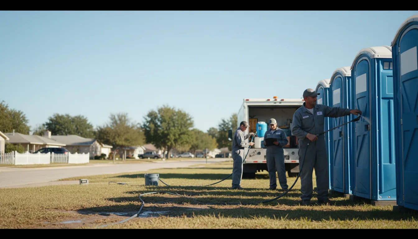 Long-Term Portable Toilet Rental in Ellenton, FL near me